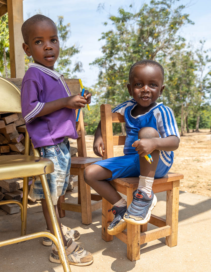 Students learning together